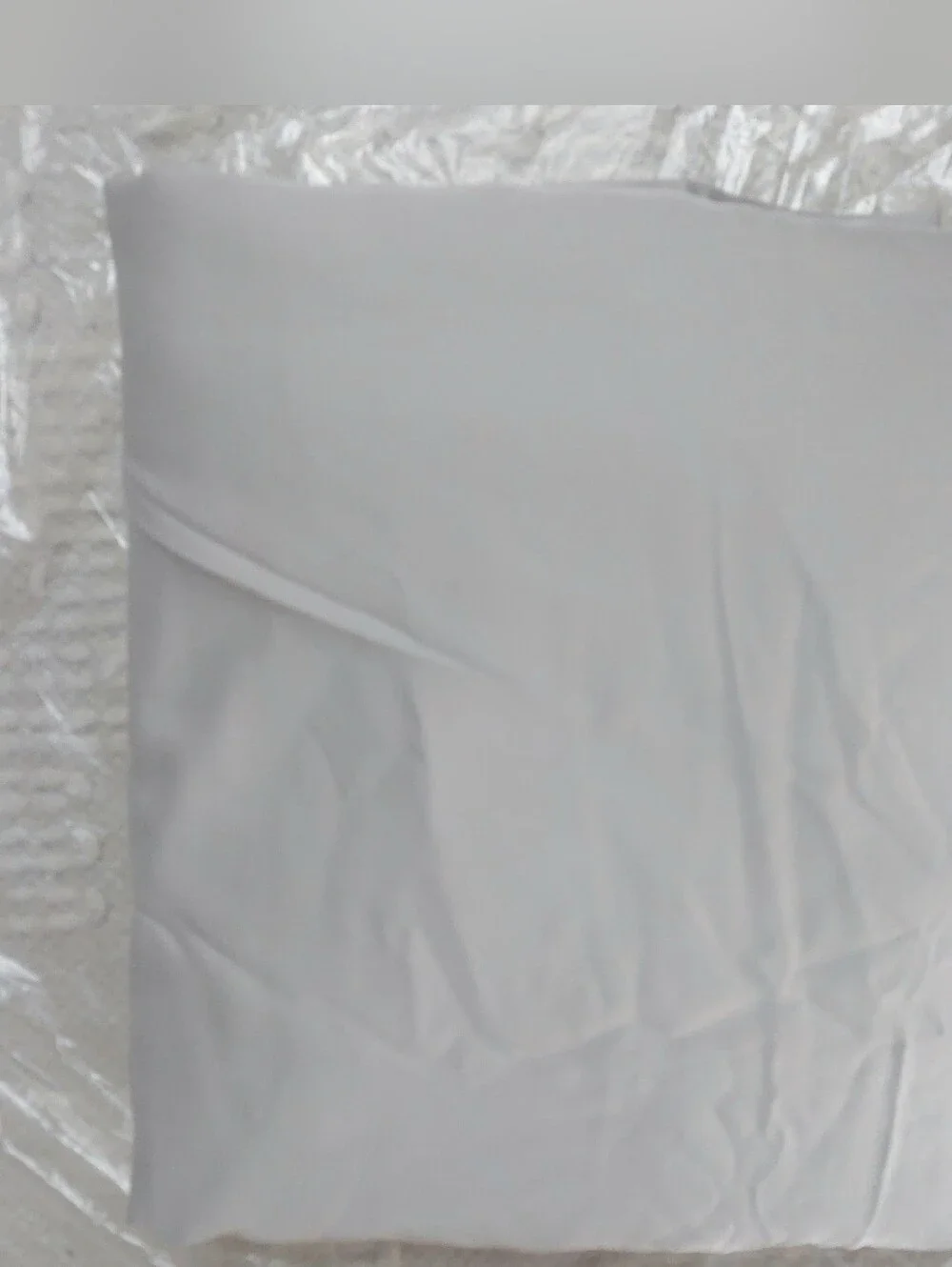 NWOT! Quince 100% Organic Light Gray Bamboo Duvet Cover! Twin (719)